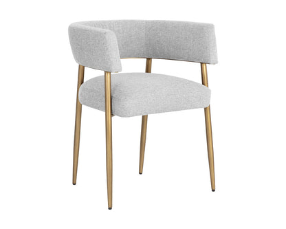 Maestro Dining Armchair - Belfast Heather Grey