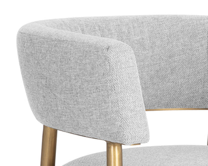 Maestro Dining Armchair - Belfast Heather Grey