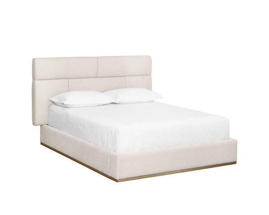 Beckham Bed - Queen - Chacha Cream