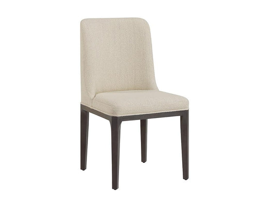 Elisa Dining Chair - Grey Oak - Dazzle Cream