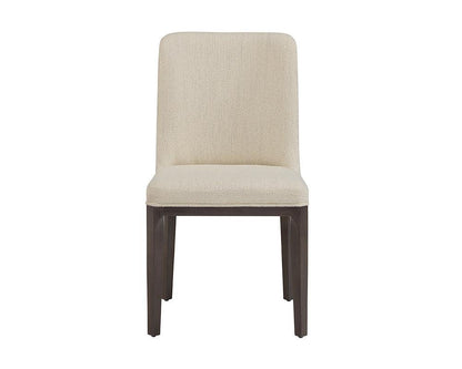 Elisa Dining Chair - Grey Oak - Dazzle Cream