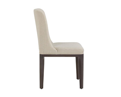 Elisa Dining Chair - Grey Oak - Dazzle Cream