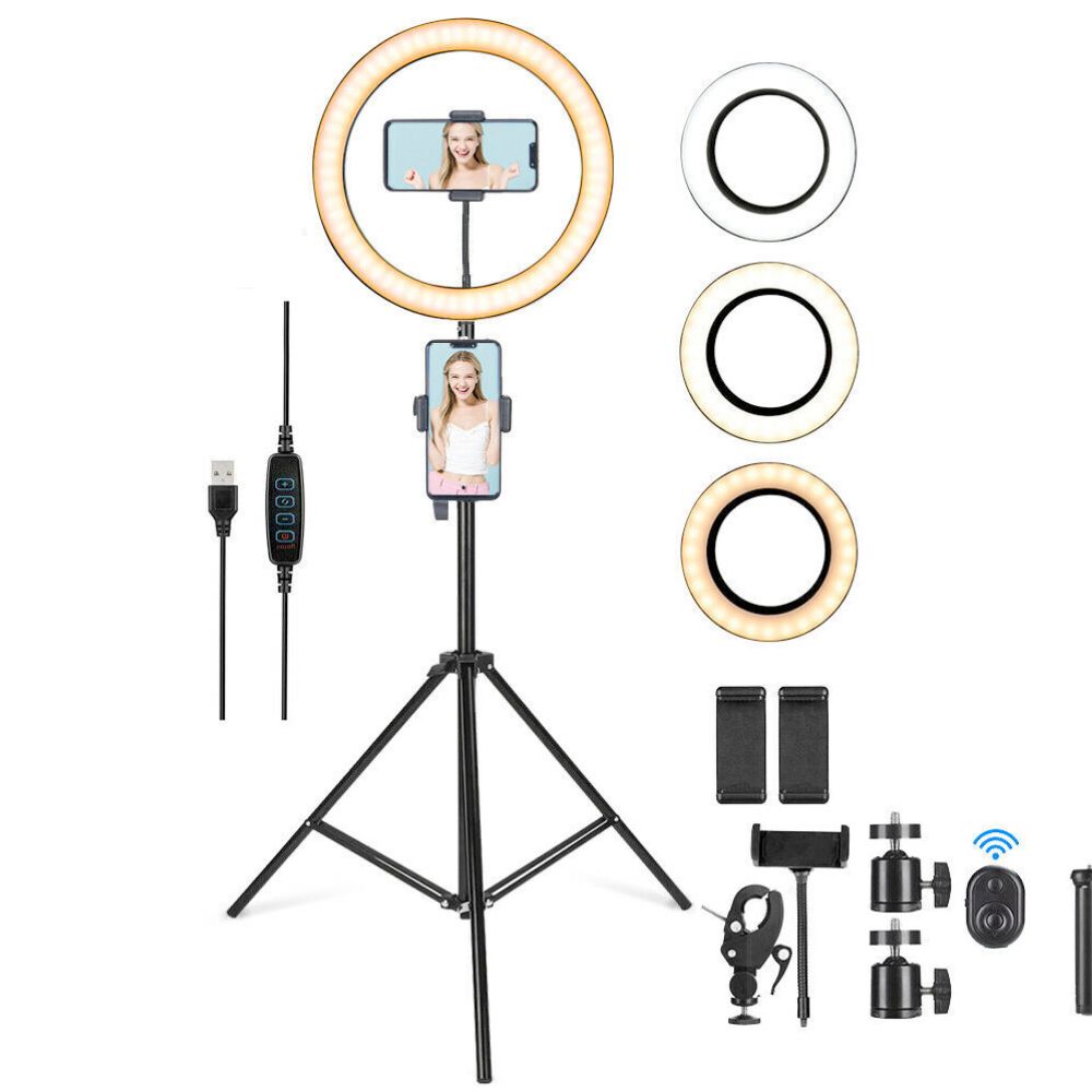 LED Ring Light With Phone Tripod Stand Kit 10"Mobile & Laptop AccessoriesYellow Pandoracamera, gadgets, LED, lighting, mobile phone, mobile phone accessories, selfie45.04camera, gadgets, LED, lighting, mobile phone, mobile phone accessories, selfieMobile & Laptop AccessoriesLED Ring Light With Phone Tripod Stand Kit 10"LED Ring Light With Phone Tripod Stand Kit 10" - Premium Mobile & Laptop Accessories from Yellow Pandora - Just CHF 45.04! Shop now at Maria Bitonti Home Decor