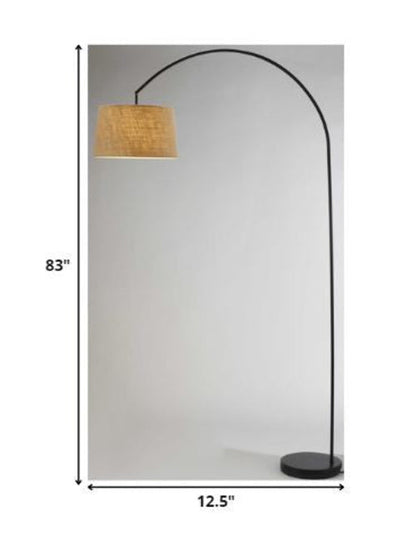 Sweeping Curve Floor Lamp in Black MetalFurnitureJadefurniture, homeroots182.97furniture, homerootsFurnitureSweeping Curve Floor Lamp in Black MetalSweeping Curve Floor Lamp in Black Metal - Premium Furniture from Jade - Just CHF 182.97! Shop now at Maria Bitonti Home Decor