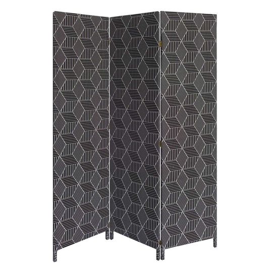 3 Panel Black Soft Fabric Finish Room DividerFurnitureJadefurniture, homeroots296.81furniture, homerootsFurniture3 Panel Black Soft Fabric Finish Room Divider3 Panel Black Soft Fabric Finish Room Divider - Premium Furniture from Jade - Just CHF 296.81! Shop now at Maria Bitonti Home Decor