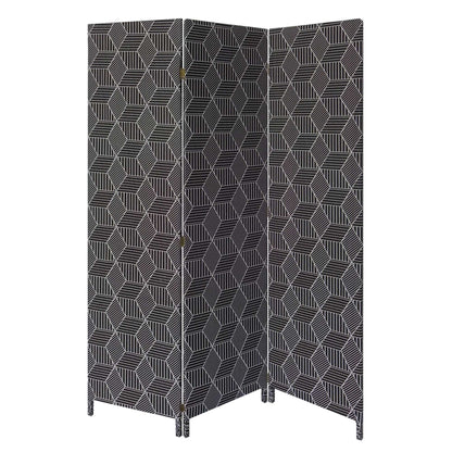 3 Panel Black Soft Fabric Finish Room DividerFurnitureJadefurniture, homeroots296.81furniture, homerootsFurniture3 Panel Black Soft Fabric Finish Room Divider3 Panel Black Soft Fabric Finish Room Divider - Premium Furniture from Jade - Just CHF 296.81! Shop now at Maria Bitonti Home Decor