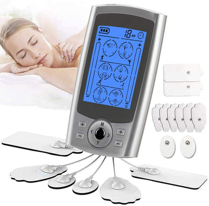 24 Mode Physiotherapy Instrument Tens Intelligent Pulse Full Body Massage Charging Meridian Massagereprolo45.5224 Mode Physiotherapy Instrument Tens Intelligent Pulse Full Body Massage Charging Meridian Massager24 Mode Physiotherapy Instrument Tens Intelligent Pulse Full Body Massage Charging Meridian Massager - Premium  from eprolo - Just CHF 45.52! Shop now at Maria Bitonti Home Decor