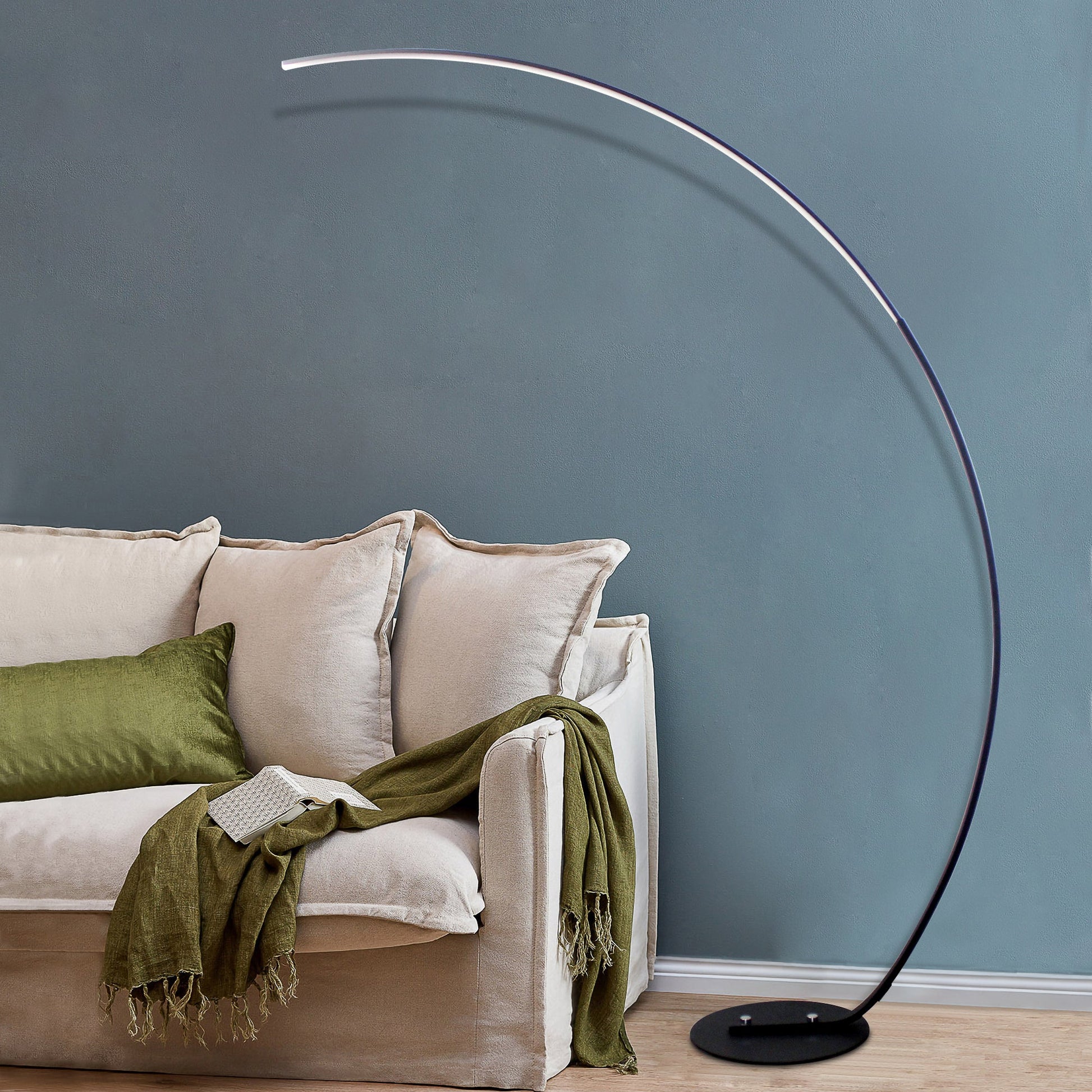 RGBW Modern Curve Floor Lamp | New VersionHome DecorSangria Apricotambient light, Cortina, floor lamp, LED light, RGB lights, Verishop107.66ambient light, Cortina, floor lamp, LED light, RGB lights, VerishopHome DecorRGBW Modern Curve Floor Lamp | New VersionRGBW Modern Curve Floor Lamp | New Version - Premium Home Decor from Sangria Apricot - Just CHF 107.66! Shop now at Maria Bitonti Home Decor