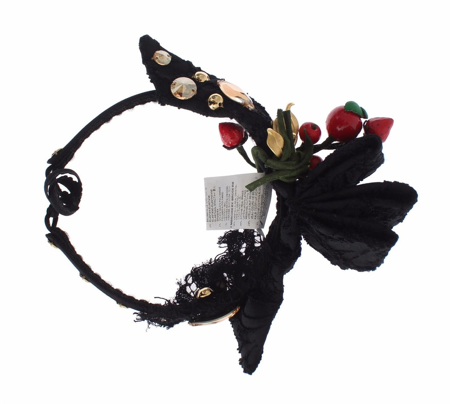 Dolce & Gabbana Diadem Headband Tiara Berry Fruit Crystal Bow HairMen's ClothingCerulean SugarplumBlack, Dolce & Gabbana, Headbands - Women - Accessories366.07Black, Dolce & Gabbana, Headbands - Women - AccessoriesMen's ClothingDolce & Gabbana Diadem Headband Tiara Berry Fruit Crystal Bow HairDolce & Gabbana Diadem Headband Tiara Berry Fruit Crystal Bow Hair - Premium Men's Clothing from Cerulean Sugarplum - Just CHF 366.07! Shop now at Maria Bitonti Home Decor