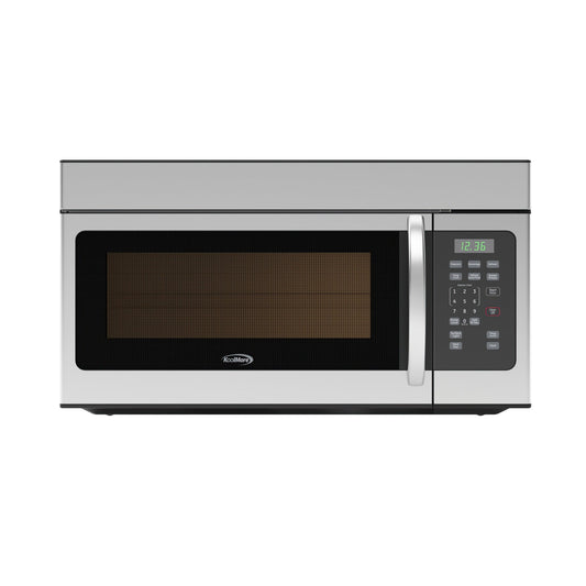 1.6 cu. ft. Over the Range Stainless Steel Microwave, KM-MOT-1SS. -