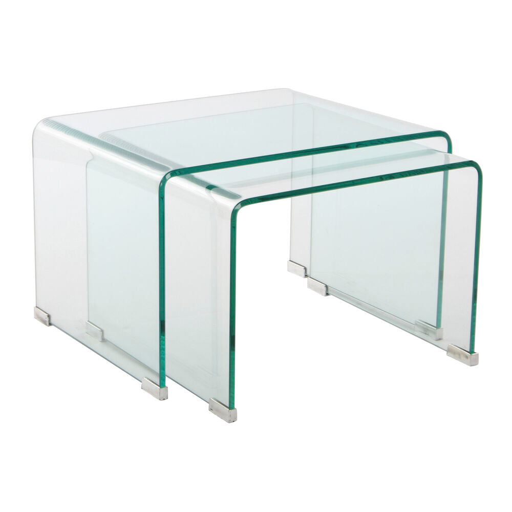 Set of 2 tables DKD Home Decor 48 x 45 x 31,5 cm Crystal TransparentFurnitureBigbuyfurniture118.86furnitureFurnitureSet of 2 tables DKD Home Decor 48 x 45 x 31,5 cm Crystal TransparentSet of 2 tables DKD Home Decor 48 x 45 x 31,5 cm Crystal Transparent - Premium Furniture from Bigbuy - Just CHF 118.86! Shop now at Maria Bitonti Home Decor