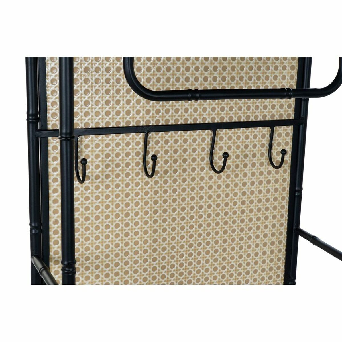 Coat rack DKD Home Decor Mirror Black Wood Metal Rattan (48 x 20.5 xFurnitureBigbuyfurniture, organisation155.18furniture, organisationFurnitureCoat rack DKD Home Decor Mirror Black Wood Metal Rattan (48 x 20.5 xCoat rack DKD Home Decor Mirror Black Wood Metal Rattan (48 x 20.5 x - Premium Furniture from Bigbuy - Just CHF 155.18! Shop now at Maria Bitonti Home Decor