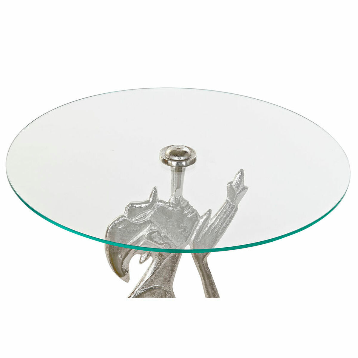 Side table DKD Home Decor Transparent Aluminium Crystal Silver (46 xFurnitureBigbuyfurniture102.87furnitureFurnitureSide table DKD Home Decor Transparent Aluminium Crystal Silver (46 xSide table DKD Home Decor Transparent Aluminium Crystal Silver (46 x - Premium Furniture from Bigbuy - Just CHF 102.87! Shop now at Maria Bitonti Home Decor