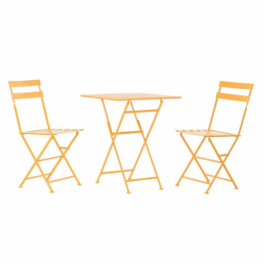 Table set with 2 chairs DKD Home Decor Mustard Metal (60 x 60 x 75 cm)FurnitureBigbuyfurniture122.26furnitureFurnitureTable set with 2 chairs DKD Home Decor Mustard Metal (60 x 60 x 75 cm)Table set with 2 chairs DKD Home Decor Mustard Metal (60 x 60 x 75 cm) - Premium Furniture from Bigbuy - Just CHF 122.26! Shop now at Maria Bitonti Home Decor