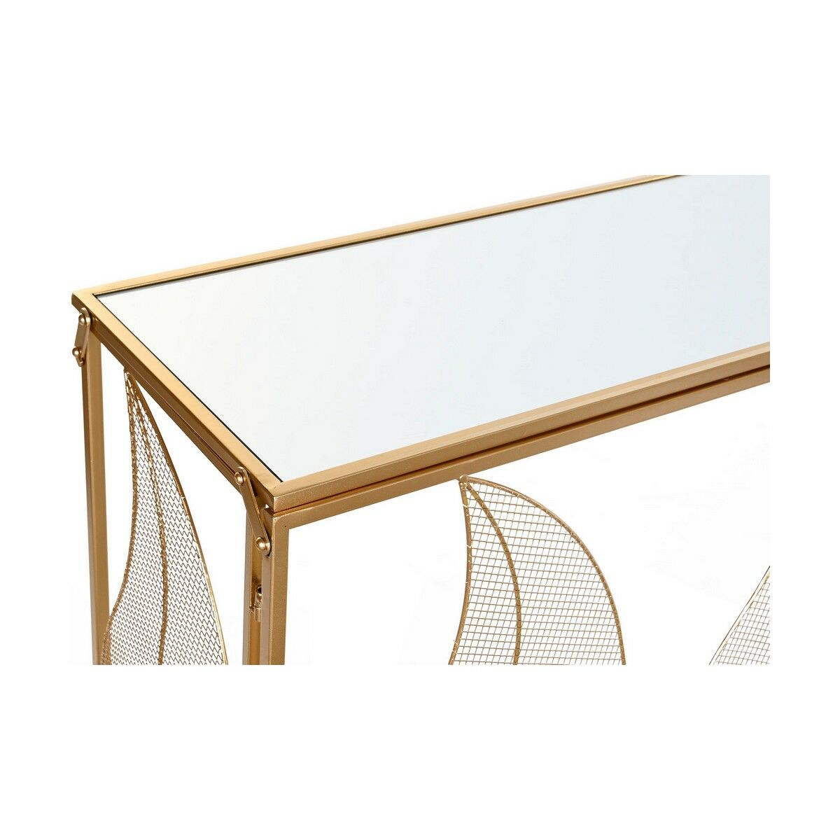 Console DKD Home Decor Mirror Golden Metal (111 x 32 x 77 cm)FurnitureBigbuyfurniture103.65furnitureFurnitureConsole DKD Home Decor Mirror Golden Metal (111 x 32 x 77 cm)Console DKD Home Decor Mirror Golden Metal (111 x 32 x 77 cm) - Premium Furniture from Bigbuy - Just CHF 103.65! Shop now at Maria Bitonti Home Decor