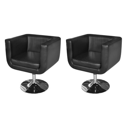 vidaXL Armchairs with Chrome Base 2 pcs Black Faux LeatherFurniturePeach SamArmchair528.90ArmchairFurniturevidaXL Armchairs with Chrome Base 2 pcs Black Faux LeathervidaXL Armchairs with Chrome Base 2 pcs Black Faux Leather - Premium Furniture from Peach Sam - Just CHF 528.90! Shop now at Maria Bitonti Home Decor