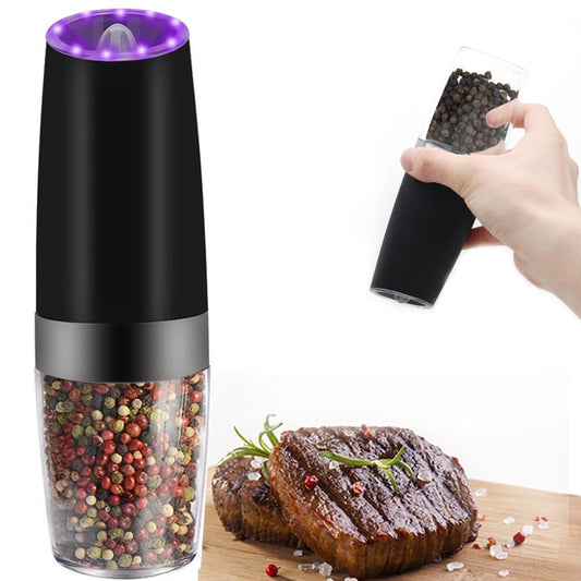 Electric Gravity Sensor Automatic Pepper Grinder Kitchen ToolsKitchenPink IolausAutomatic Pepper Grinder, Gravity Sensor, Kitchen Tools, Pepper Grinder14.16Automatic Pepper Grinder, Gravity Sensor, Kitchen Tools, Pepper GrinderKitchenElectric Gravity Sensor Automatic Pepper Grinder Kitchen ToolsElectric Gravity Sensor Automatic Pepper Grinder Kitchen Tools - Premium Kitchen from Pink Iolaus - Just CHF 14.16! Shop now at Maria Bitonti Home Decor