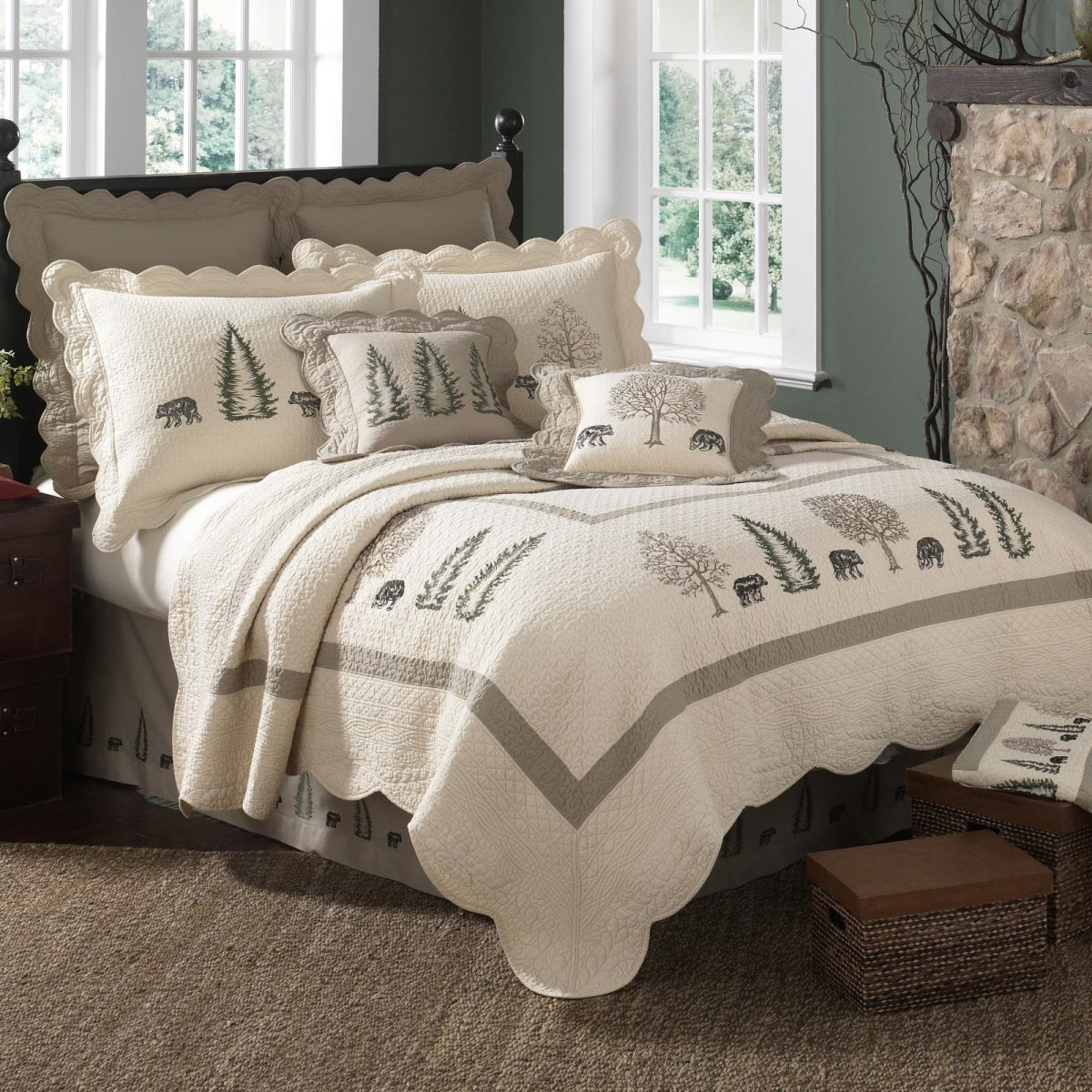 American Heritage Textiles Z95307 110 x 96 in. Bear Creek 3 Piece CottFurnitureRose ChloeAmerican, Bear, Creek, Heritage, in.269.11American, Bear, Creek, Heritage, in.FurnitureAmerican Heritage Textiles Z95307 110 x 96 in. Bear Creek 3 Piece CottAmerican Heritage Textiles Z95307 110 x 96 in. Bear Creek 3 Piece Cott - Premium Furniture from Rose Chloe - Just CHF 269.11! Shop now at Maria Bitonti Home Decor