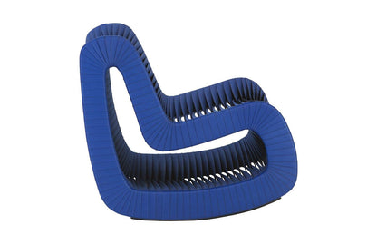 Seat Belt Rocking Chair Blue/Black