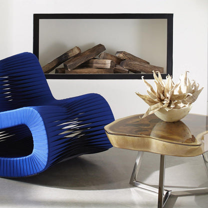 Seat Belt Rocking Chair Blue/Black