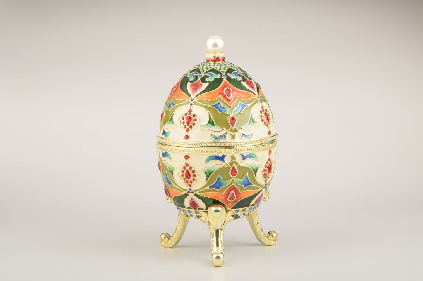 Colorful Russian EggHome DecorOrchid Menoetius2020 Collection, collection, Faberge, Faberge Egg, FaireJune2023, Gift, Keren Kopal, trinket box245.982020 Collection, collection, Faberge, Faberge Egg, FaireJune2023, Gift, Keren Kopal, trinket boxHome DecorColorful Russian EggColorful Russian Egg - Premium Home Decor from Orchid Menoetius - Just CHF 245.98! Shop now at Maria Bitonti Home Decor