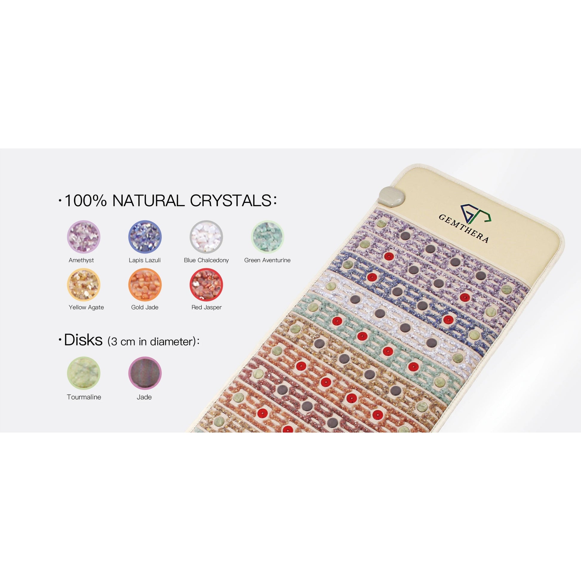 5-in-1 Gemstone PEMF Infrared MatHealthcareBrown StyxDiffuse Heat therapy, full mat, Gem Mat, General wellness, Massage Heat Therapy, Multiple Joint Pain, PEMF mat413.11Diffuse Heat therapy, full mat, Gem Mat, General wellness, Massage Heat Therapy, Multiple Joint Pain, PEMF matHealthcare5-in-1 Gemstone PEMF Infrared Mat5-in-1 Gemstone PEMF Infrared Mat - Premium Healthcare from Brown Styx - Just CHF 413.11! Shop now at Maria Bitonti Home Decor