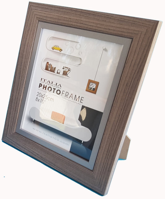 Italia 46232 4 x 6 in. & 40 mm 2 Tone Photo Frame, Dark Brown - SmHome DecorRose Chloein., Italia, mm, Tone28.94in., Italia, mm, ToneHome DecorItalia 46232 4 x 6 in. & 40 mm 2 Tone Photo Frame, Dark Brown - SmItalia 46232 4 x 6 in. & 40 mm 2 Tone Photo Frame, Dark Brown - Sm - Premium Home Decor from Rose Chloe - Just CHF 28.94! Shop now at Maria Bitonti Home Decor