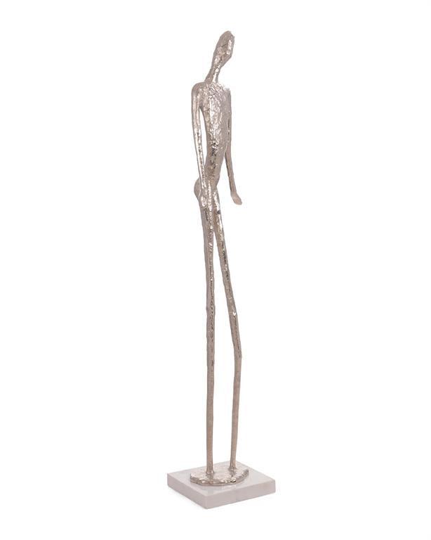 Nickel Figure Three Sculpture