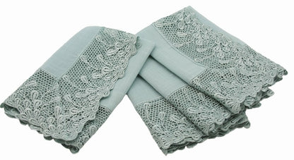 ML16148 Garden Trellece Lace Trim Napkins,20"x20",Set of 4Home DecorPink LetoLace Napkins, min:338.40Lace Napkins, min:3Home DecorML16148 Garden Trellece Lace Trim Napkins,20"x20",Set of 4ML16148 Garden Trellece Lace Trim Napkins,20"x20",Set of 4 - Premium Home Decor from Pink Leto - Just CHF 38.40! Shop now at Maria Bitonti Home Decor