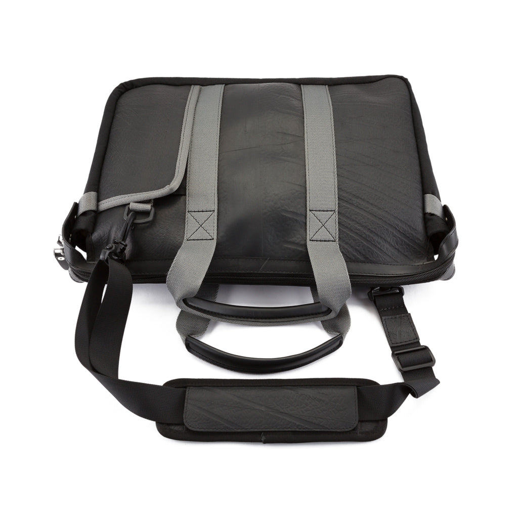 Nebula Recycled Inner Tube Padded Vegan Laptop Bag