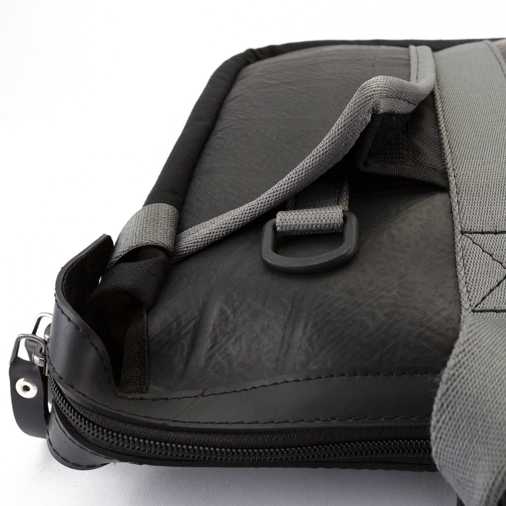 Nebula Recycled Inner Tube Padded Vegan Laptop Bag