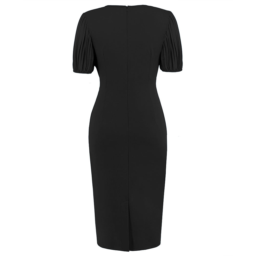 Sexy Bodycon Pleated V-Neck Midi DressDressesSilver SamDress, Joint, Leg, One-piece garment, Sheath dress24.95Dress, Joint, Leg, One-piece garment, Sheath dressDressesSexy Bodycon Pleated V-Neck Midi DressSexy Bodycon Pleated V-Neck Midi Dress - Premium Dresses from Silver Sam - Just CHF 24.95! Shop now at Maria Bitonti Home Decor