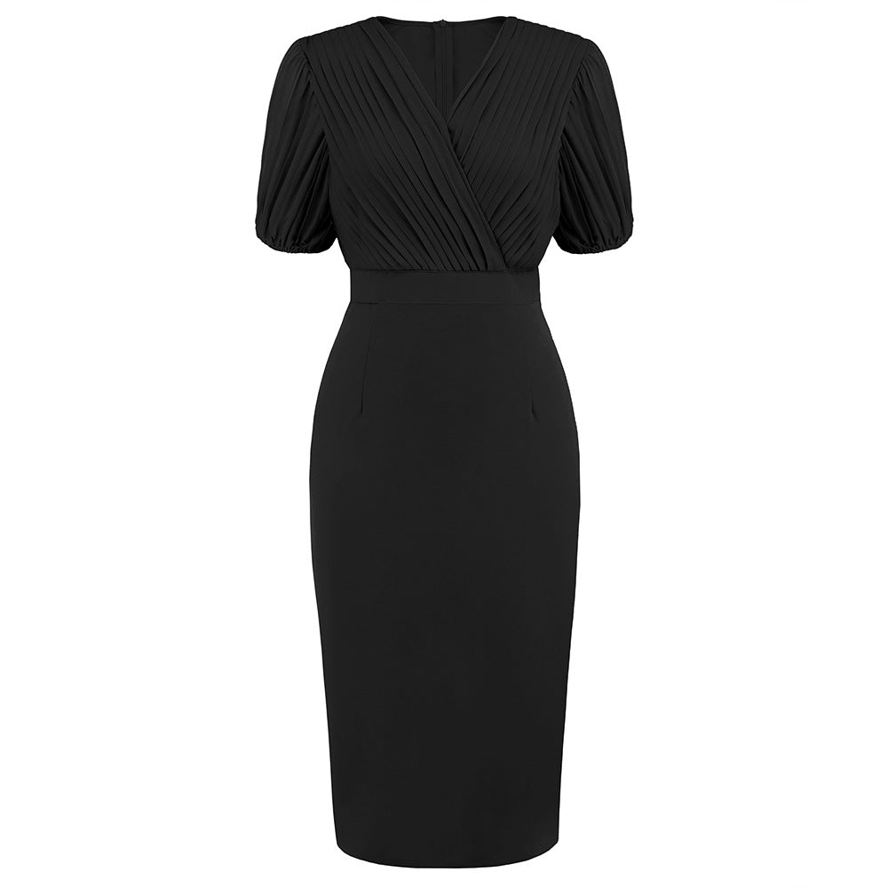 Sexy Bodycon Pleated V-Neck Midi DressDressesSilver SamDress, Joint, Leg, One-piece garment, Sheath dress24.95Dress, Joint, Leg, One-piece garment, Sheath dressDressesSexy Bodycon Pleated V-Neck Midi DressSexy Bodycon Pleated V-Neck Midi Dress - Premium Dresses from Silver Sam - Just CHF 24.95! Shop now at Maria Bitonti Home Decor