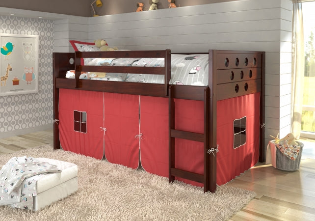 PD-780ATCP-R Twin Size Circles Low Red Tent Loft in Dark CappuccinoFurnitureRose ChloeCappuccino, Circles, Dark, in, Loft, Low, Red, Size, Tent, Twin442.42Cappuccino, Circles, Dark, in, Loft, Low, Red, Size, Tent, TwinFurniturePD-780ATCP-R Twin Size Circles Low Red Tent Loft in Dark CappuccinoPD-780ATCP-R Twin Size Circles Low Red Tent Loft in Dark Cappuccino - Premium Furniture from Rose Chloe - Just CHF 442.42! Shop now at Maria Bitonti Home Decor