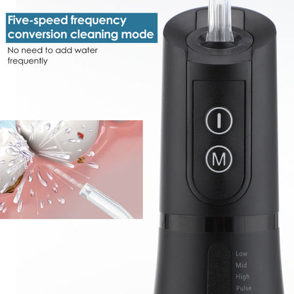 5 Mode Oral Irrigator USB Rechargeable Water FlosserHealthcareMaroon AsteriaProduct33.54ProductHealthcare5 Mode Oral Irrigator USB Rechargeable Water Flosser5 Mode Oral Irrigator USB Rechargeable Water Flosser - Premium Healthcare from Maroon Asteria - Just CHF 33.54! Shop now at Maria Bitonti Home Decor