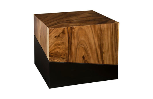 Geometry Large Natural Side Table