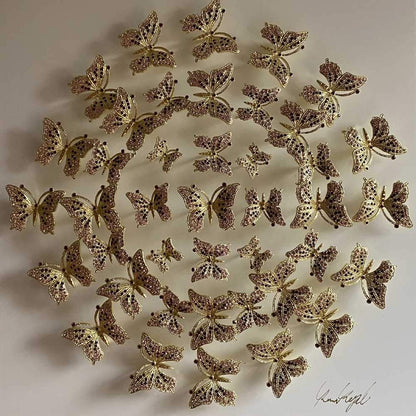 Circle of Butterflies Wall Art WhiteHome DecorOrchid MenoetiusAAAA, Faberge, FaireJune2023, FAIREUP0821, handmade artwork, handmade wall art, unique art, wall art562.61AAAA, Faberge, FaireJune2023, FAIREUP0821, handmade artwork, handmade wall art, unique art, wall artHome DecorCircle of Butterflies Wall Art WhiteCircle of Butterflies Wall Art White - Premium Home Decor from Orchid Menoetius - Just CHF 562.61! Shop now at Maria Bitonti Home Decor