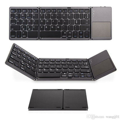 Portable Triple Folding Bluetooth Keyboard Wireless Mini FoldableWomen's ClothingJadeDHGate73.93DHGateWomen's ClothingPortable Triple Folding Bluetooth Keyboard Wireless Mini FoldablePortable Triple Folding Bluetooth Keyboard Wireless Mini Foldable - Premium Women's Clothing from Jade - Just CHF 73.93! Shop now at Maria Bitonti Home Decor