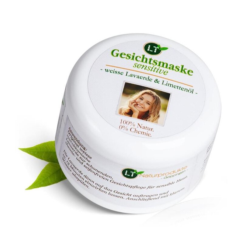 Organic Face Mask SENSITIVE | made of white lava clay / kaolin | LimeBath & BeautyLemon PallasLava Clay15.38Lava ClayBath & BeautyOrganic Face Mask SENSITIVE | made of white lava clay / kaolin | LimeOrganic Face Mask SENSITIVE | made of white lava clay / kaolin | Lime - Premium Bath & Beauty from Lemon Pallas - Just CHF 15.38! Shop now at Maria Bitonti Home Decor