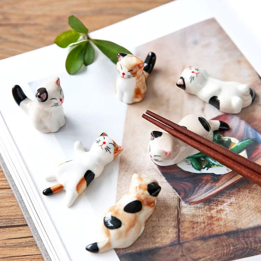 Porcelain Cat Chopstick Holders SetKitchenYellow Pandoracat, chopsticks, dining, gift, gift ideas, kitchen, kitten19cat, chopsticks, dining, gift, gift ideas, kitchen, kittenKitchenPorcelain Cat Chopstick Holders SetPorcelain Cat Chopstick Holders Set - Premium Kitchen from Yellow Pandora - Just CHF 19! Shop now at Maria Bitonti Home Decor