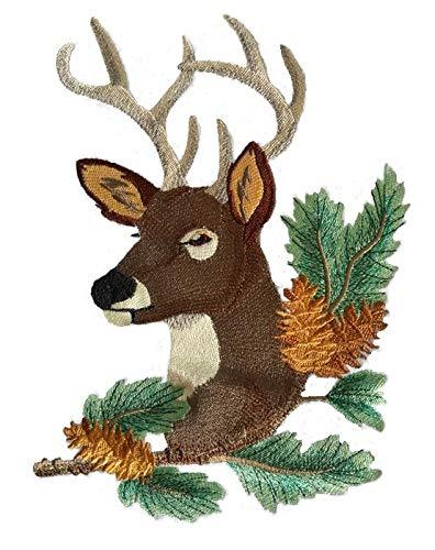 Deer in Pine Embroidered Iron on/Sew Patch [9.44" X 6.62"]Stationery & CraftsTaupe DaisyOrganism22.22OrganismStationery & CraftsDeer in Pine Embroidered Iron on/Sew Patch [9.44" X 6.62"]Deer in Pine Embroidered Iron on/Sew Patch [9.44" X 6.62"] - Premium Stationery & Crafts from Taupe Daisy - Just CHF 22.22! Shop now at Maria Bitonti Home Decor