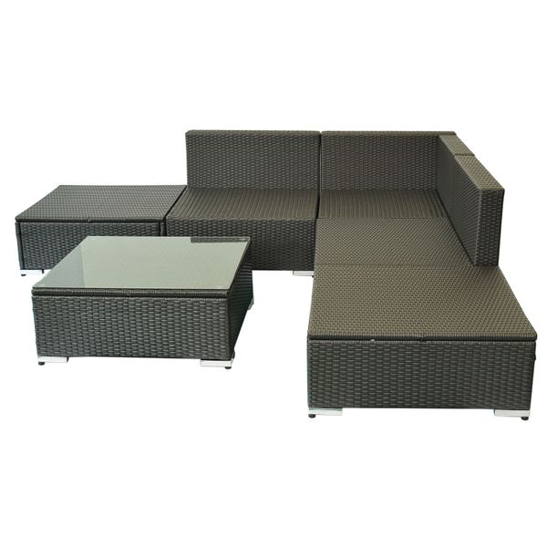 Outsunny 6pcs All-weather Rattan Sofa Wicker Sectional Patio FurnitureFurnitureTaupe ShadowCloud, furniture, outdoor, patio, rattan, set, Sky, sofa, Table, Water1114.82Cloud, furniture, outdoor, patio, rattan, set, Sky, sofa, Table, WaterFurnitureOutsunny 6pcs All-weather Rattan Sofa Wicker Sectional Patio FurnitureOutsunny 6pcs All-weather Rattan Sofa Wicker Sectional Patio Furniture - Premium Furniture from Taupe Shadow - Just CHF 1114.82! Shop now at Maria Bitonti Home Decor