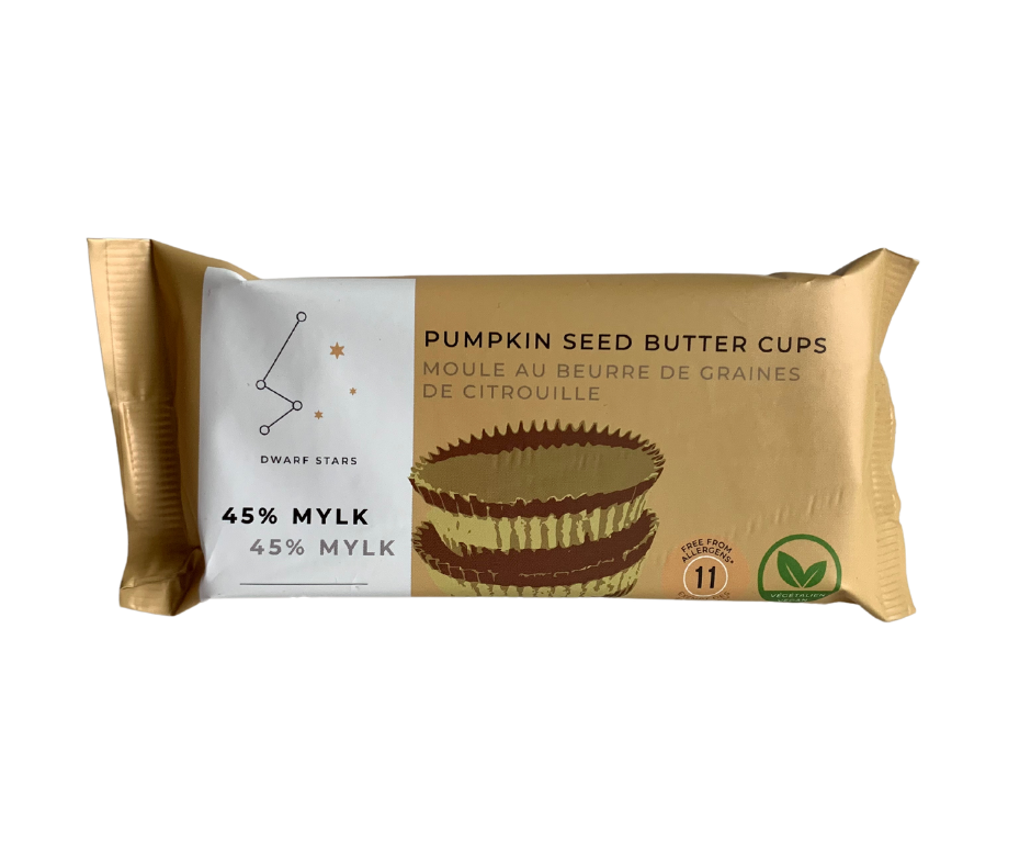 Mylk Chocolate Pumpkin Seed Butter CupsFood & BeverageBronze Tethysallergy-friendly, chocolate, vegan, vegan chocolate23.23allergy-friendly, chocolate, vegan, vegan chocolateFood & BeverageMylk Chocolate Pumpkin Seed Butter CupsMylk Chocolate Pumpkin Seed Butter Cups - Premium Food & Beverage from Bronze Tethys - Just CHF 23.23! Shop now at Maria Bitonti Home Decor