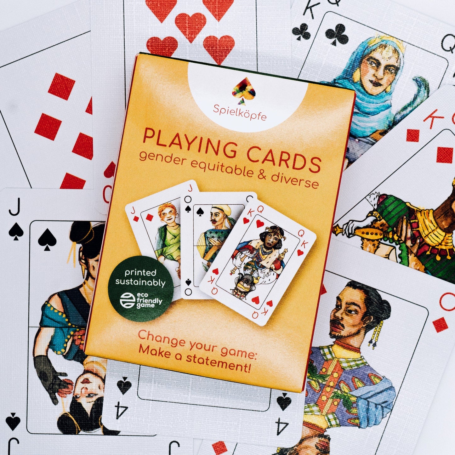 SPIELKÖPFE – PLAYING CARDS - ENGLISH VERSIONToysOchre LuckyGreen11.82GreenToysSPIELKÖPFE – PLAYING CARDS - ENGLISH VERSIONSPIELKÖPFE – PLAYING CARDS - ENGLISH VERSION - Premium Toys from Ochre Lucky - Just CHF 11.82! Shop now at Maria Bitonti Home Decor