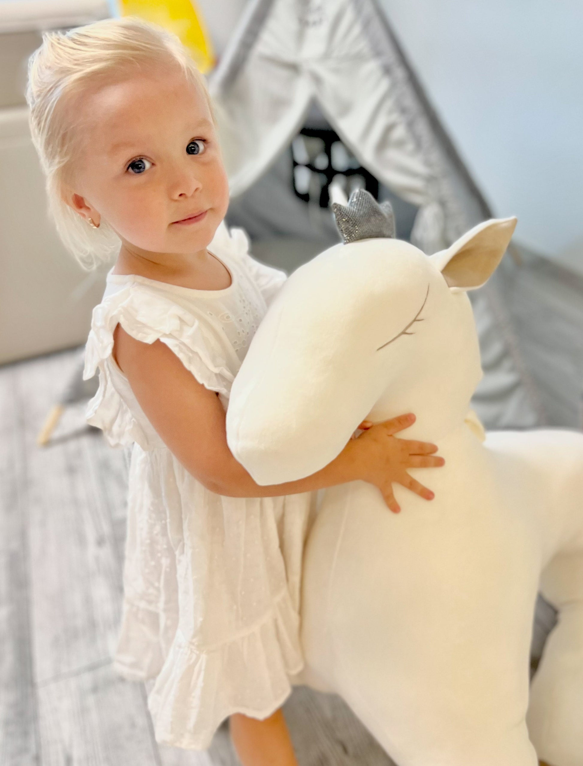 XXL Soft Toy "Wingless pegasus"ToysOchre AresArm, Joint, Skin, Toy78.11Arm, Joint, Skin, ToyToysXXL Soft Toy "Wingless pegasus"XXL Soft Toy "Wingless pegasus" - Premium Toys from Ochre Ares - Just CHF 78.11! Shop now at Maria Bitonti Home Decor