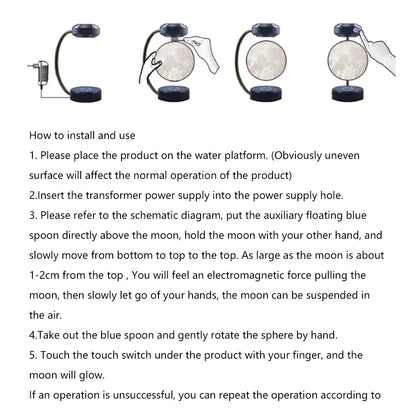 Creativity Magnetic Levitation Moon Lamp LED Rotating Dangling LampTech AccessoriesTeal SimbaMagnetic levitation moon light, Moon Lamp, moon light, Rotating Dangling Lamp55.08Magnetic levitation moon light, Moon Lamp, moon light, Rotating Dangling LampTech AccessoriesCreativity Magnetic Levitation Moon Lamp LED Rotating Dangling LampCreativity Magnetic Levitation Moon Lamp LED Rotating Dangling Lamp - Premium Tech Accessories from Teal Simba - Just CHF 55.08! Shop now at Maria Bitonti Home Decor