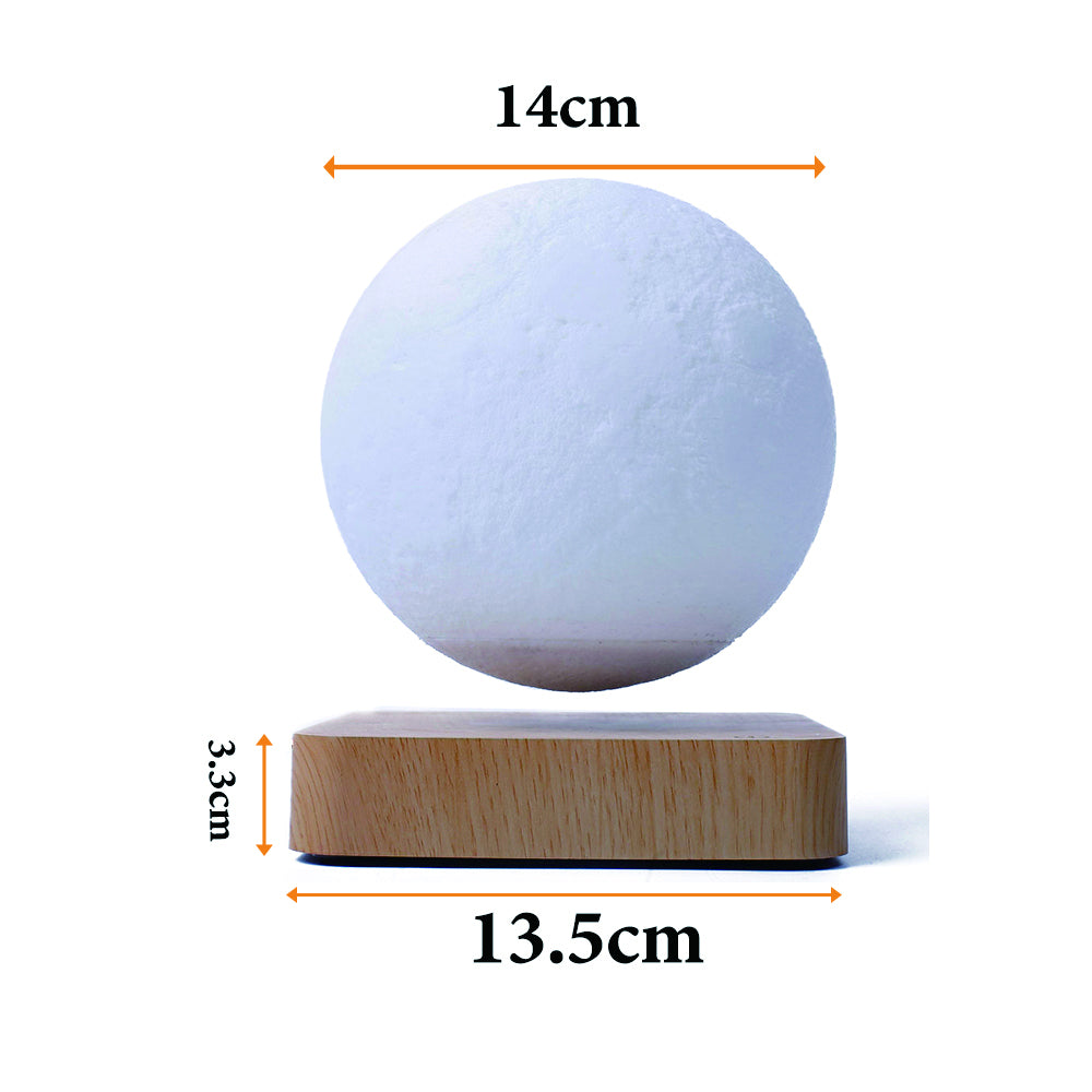 Novelty 3D Magnetic Levitation Moon Lamp Moon Floating Lamp