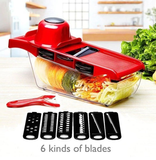 Stainless Steel 6 Blades Vegetable SlicerKitchenYellow Pandorachopper, cookware, fruit slicer, slicer, vegetable slicer25.03chopper, cookware, fruit slicer, slicer, vegetable slicerKitchenStainless Steel 6 Blades Vegetable SlicerStainless Steel 6 Blades Vegetable Slicer - Premium Kitchen from Yellow Pandora - Just CHF 25.03! Shop now at Maria Bitonti Home Decor