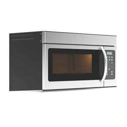 1.6 cu. ft. Over the Range Stainless Steel Microwave, KM-MOT-1SS. -