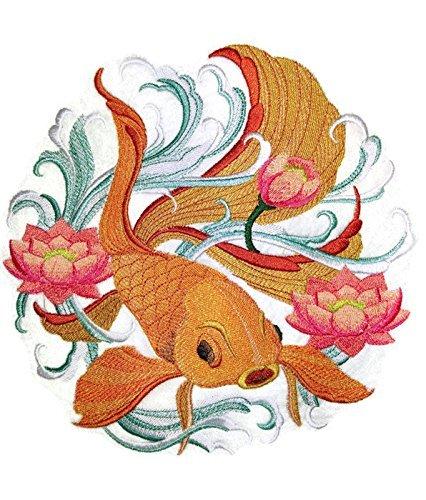 Japanese Goldfish Embroidered Iron On/Sew patch [7.81" x7.8"]Stationery & CraftsTaupe DaisyOrganism22.22OrganismStationery & CraftsJapanese Goldfish Embroidered Iron On/Sew patch [7.81" x7.8"]Japanese Goldfish Embroidered Iron On/Sew patch [7.81" x7.8"] - Premium Stationery & Crafts from Taupe Daisy - Just CHF 22.22! Shop now at Maria Bitonti Home Decor